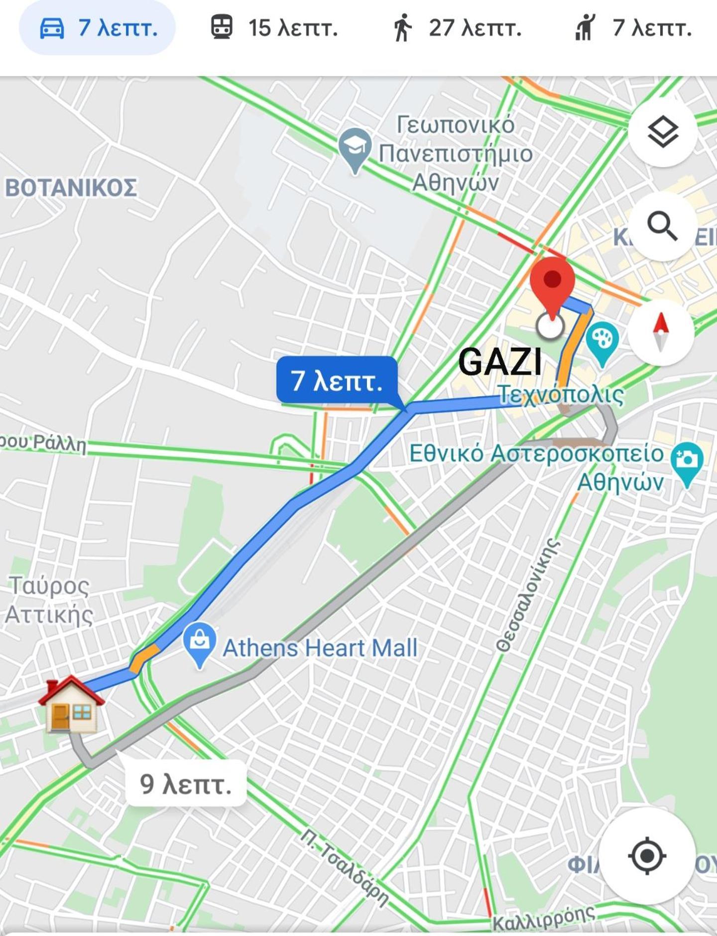 Panorama House Near Teleperformance דירה אתונה